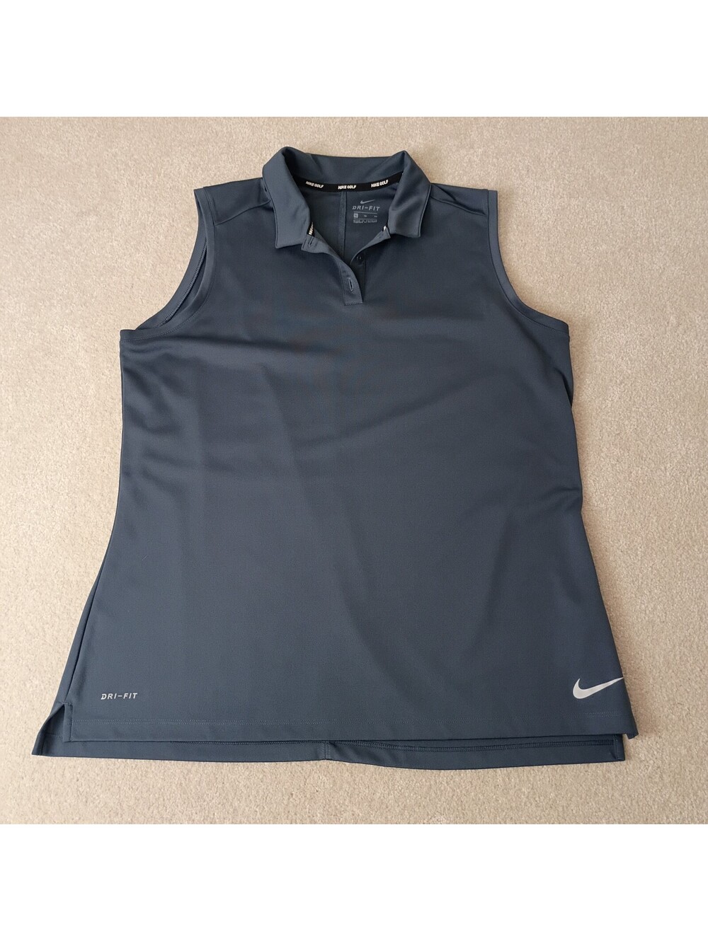 Nike Golf Dri-Fit Blue Women’s Size XL Sleeveless Golf
